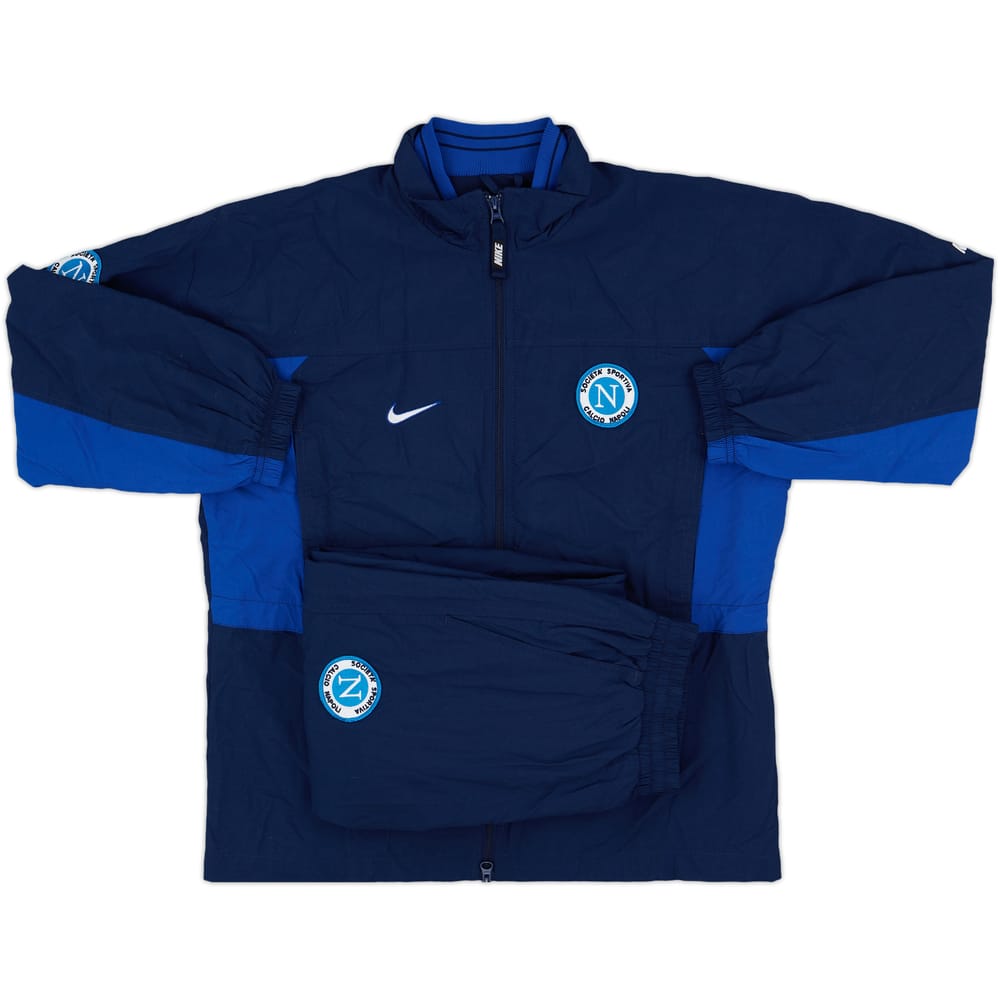 1997-98 Napoli Nike Tracksuit - 9/10 - (L.Boys)