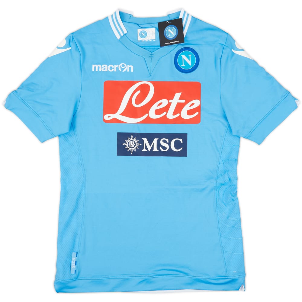 2013-14 Napoli Home Shirt (M)