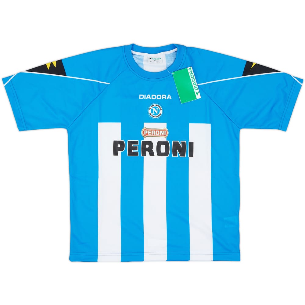 2002-03 Napoli Home Shirt (XXL.Boys)