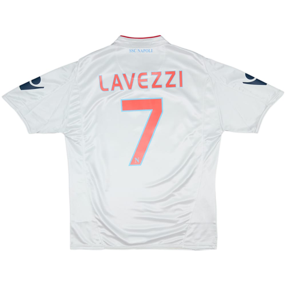 2009-10 Napoli Basic Away Shirt Lavezzi #7 (L)