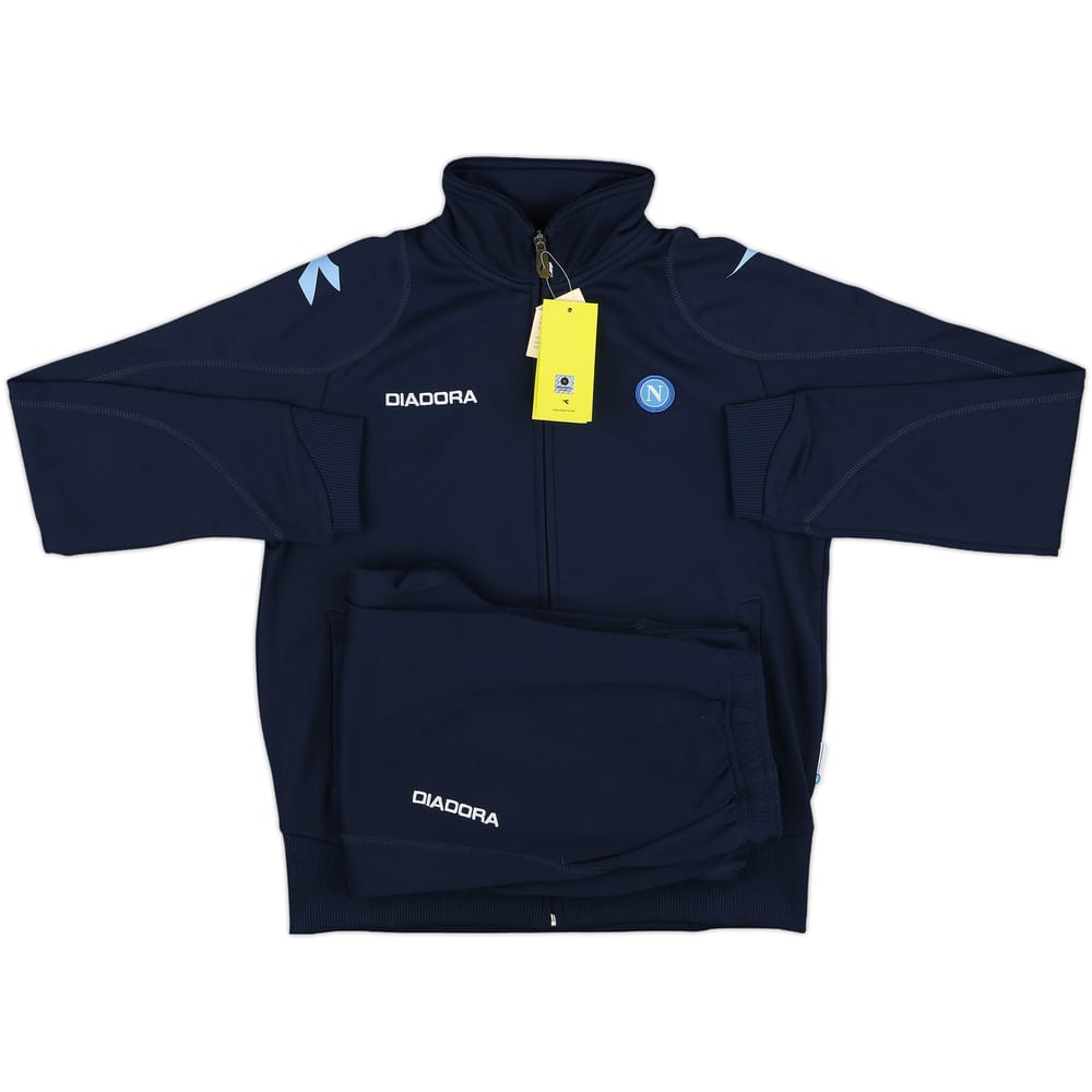 2007-08 Napoli Diadora Tracksuit (XL.Boys)
