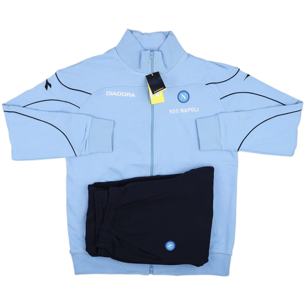 2008-09 Napoli Diadora Full Tracksuit (XL)