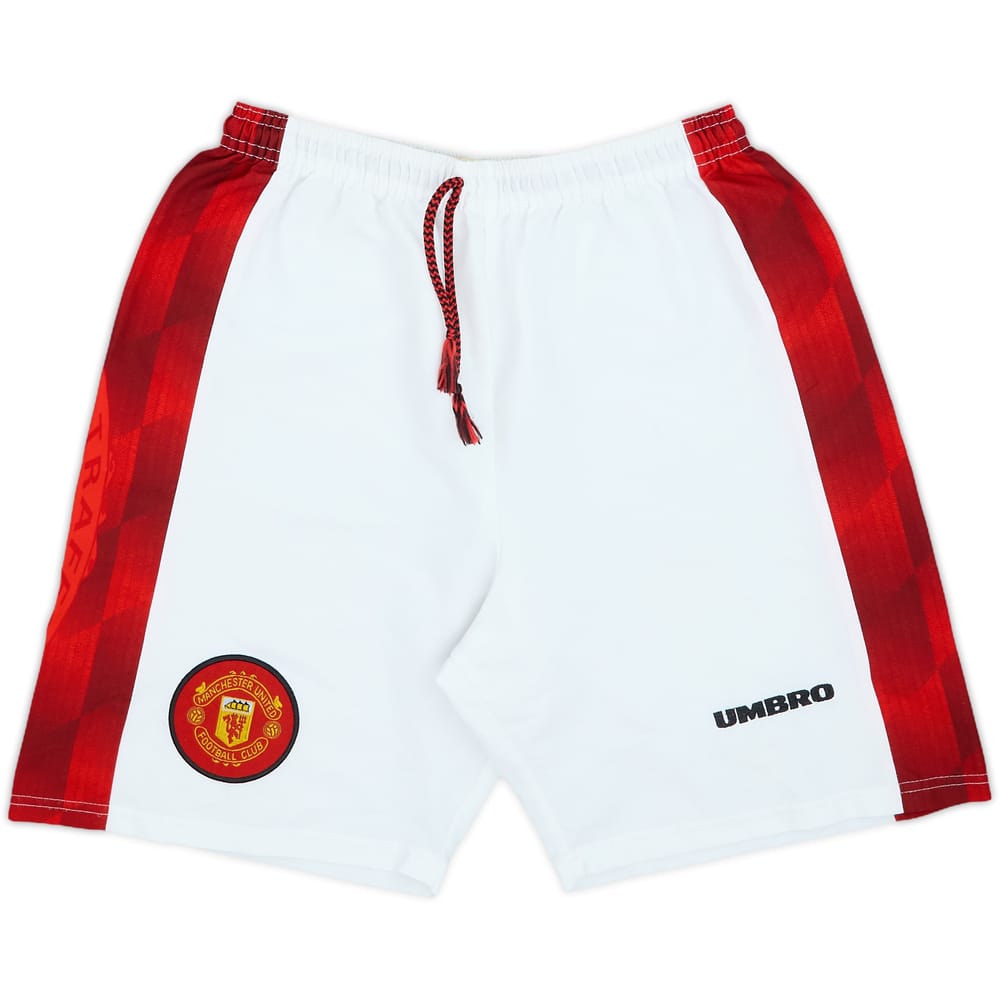 1996-97 Manchester United Home Shorts - 10/10 - (M)
