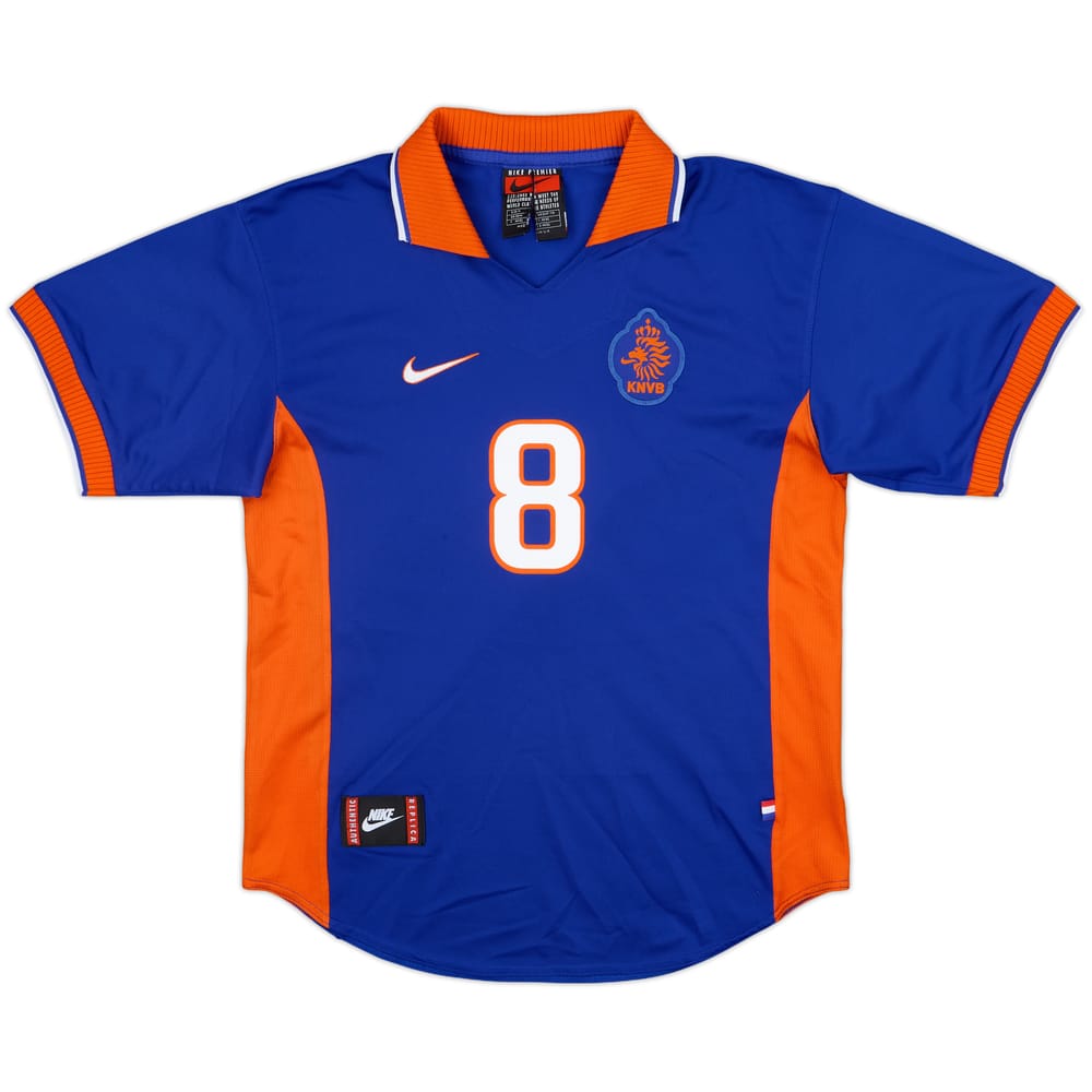 1997-98 Netherlands Away Shirt #8 - 9/10 - (M)
