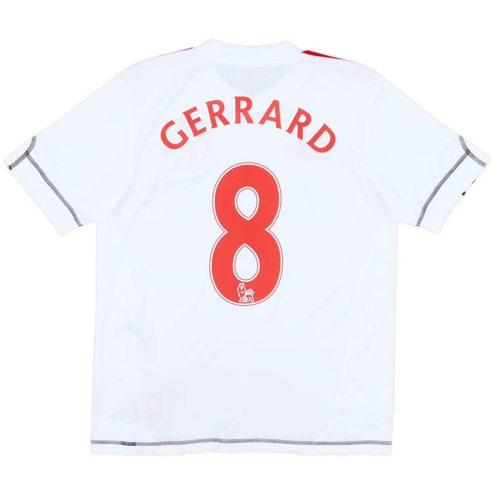 2009-10 Liverpool Third Shirt Gerrard #8 - 8/10 - (XL.Boys)