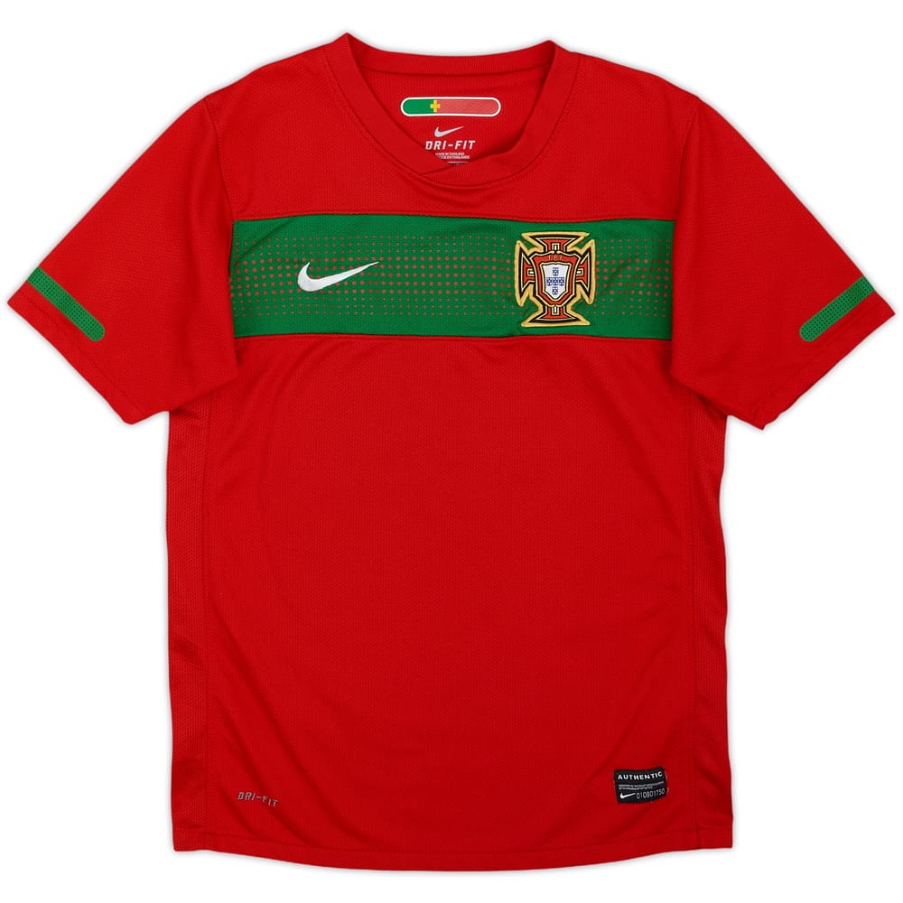 2010-11 Portugal Home Shirt - 10/10 - (M.Boys)