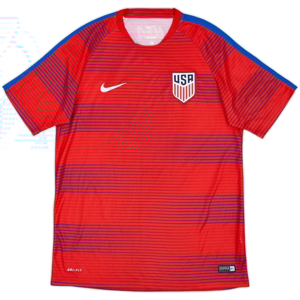 2016-17 USA Nike Training Shirt - 8/10 - (L)