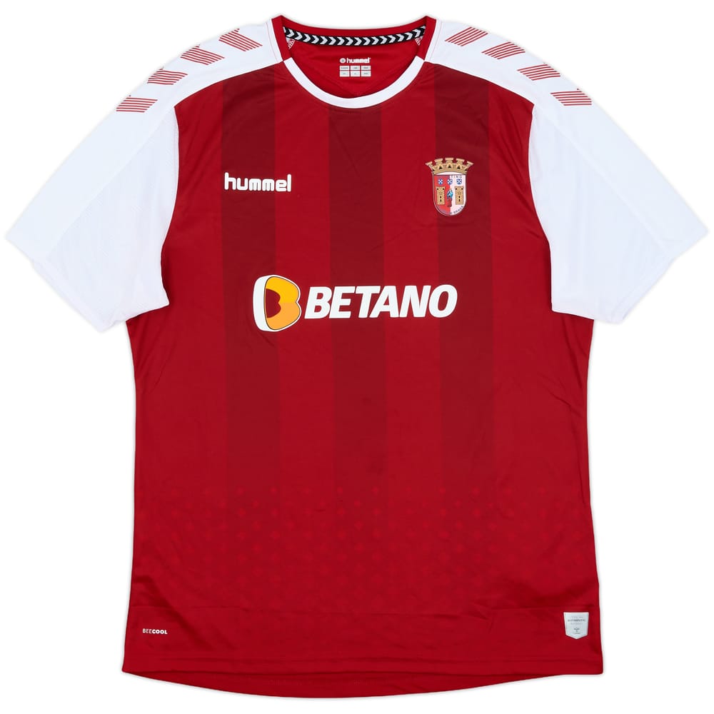 2019-20 Braga Home Shirt - 9/10 - (XXL)