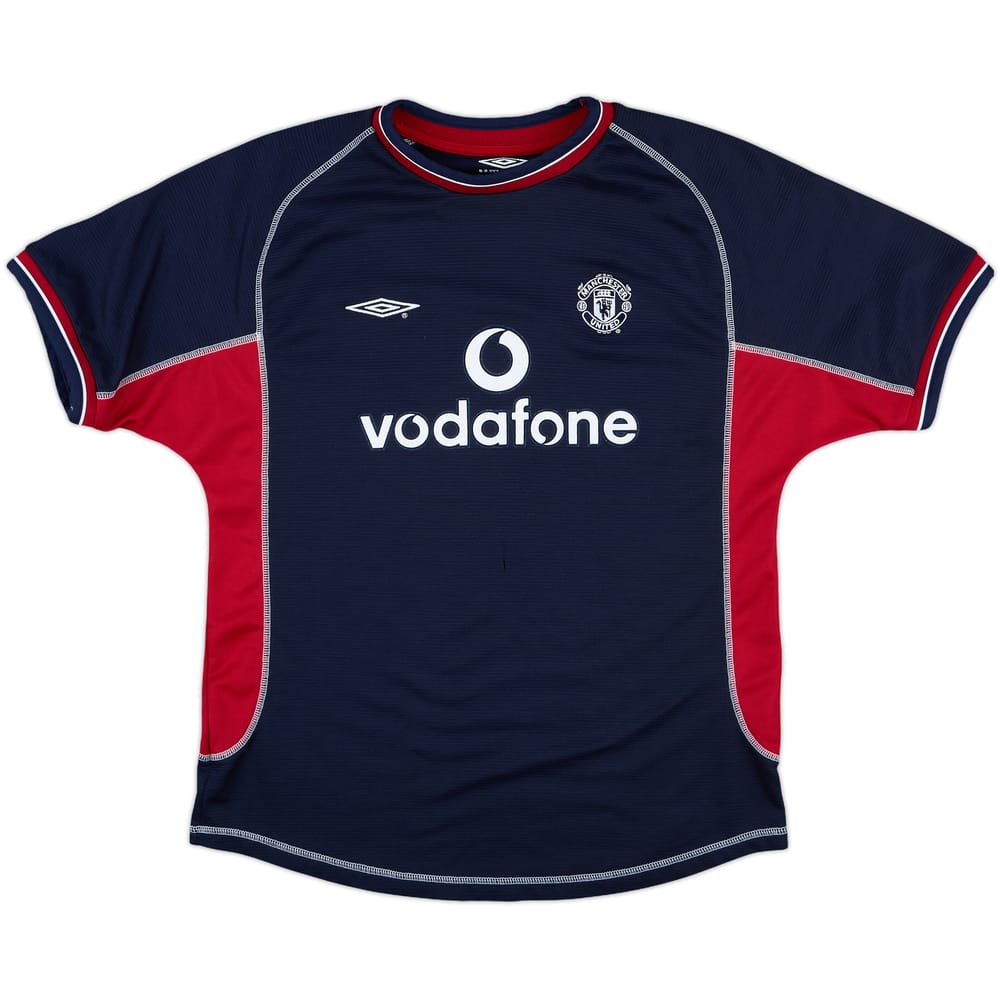 2000-01 Manchester United Third Shirt - 5/10 - (L.Boys)