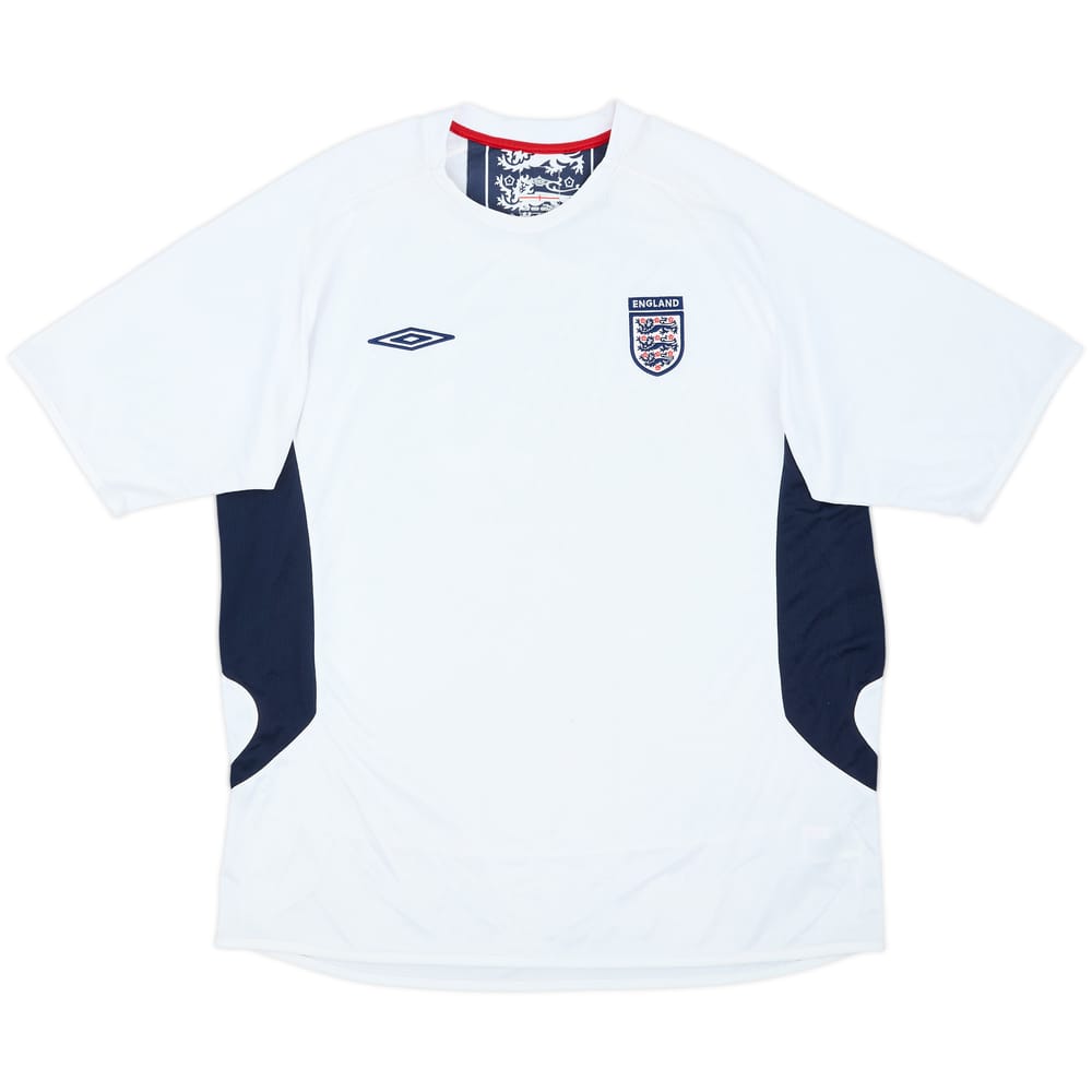 2004-06 England Umbro Training Shirt - 6/10 - (XL)