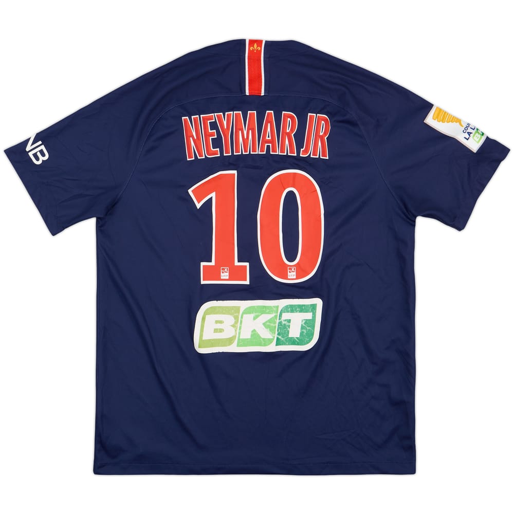 2018-19 Paris Saint-Germain Home Shirt Neymar Jr #10 - 6/10 - (M)
