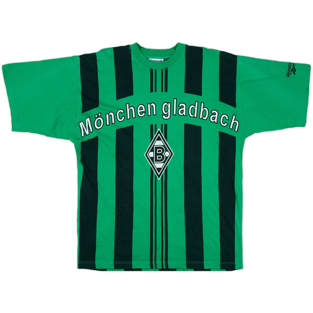 1995-96 Borussia Monchengladbach Reebok Graphic Tee - 6/10 - (M)