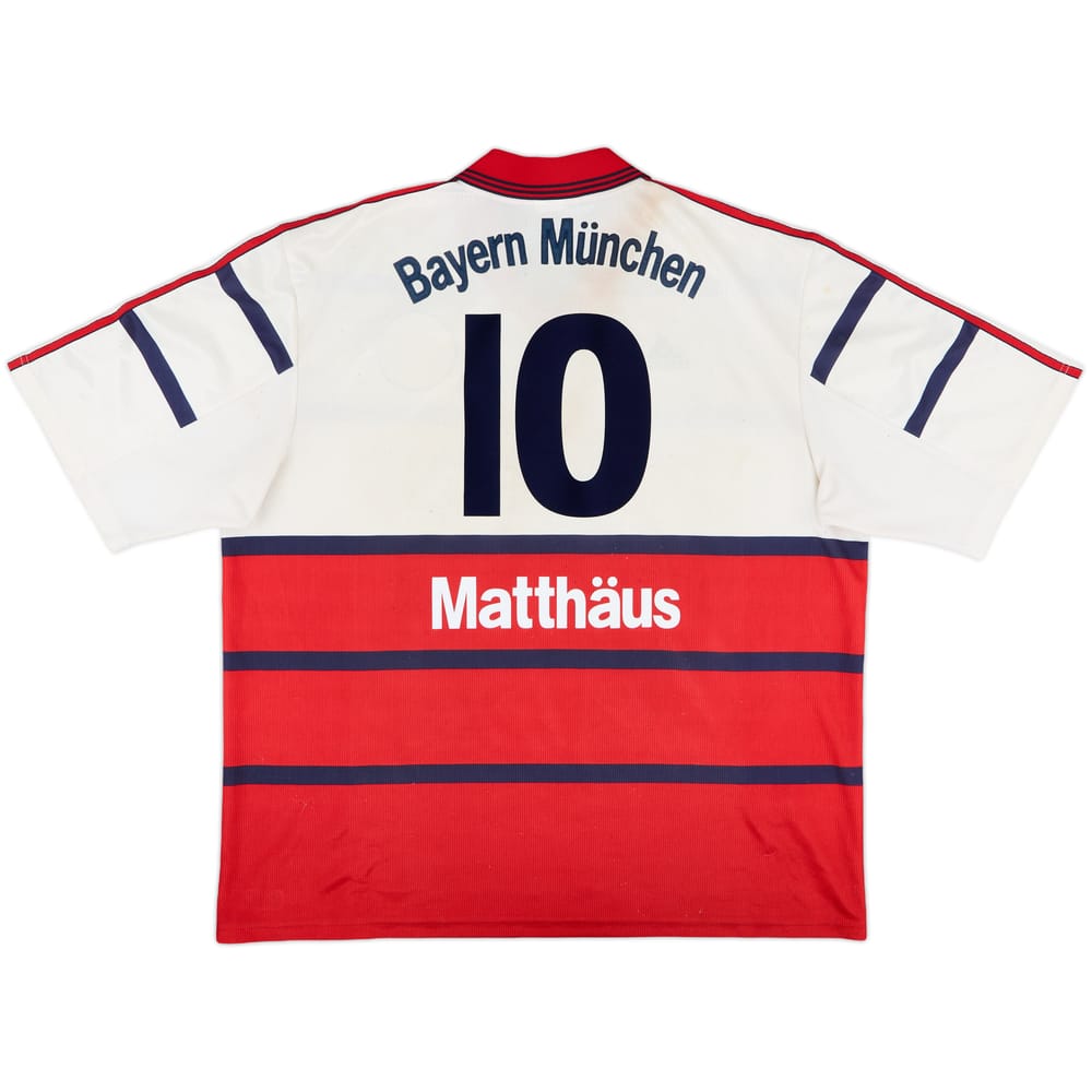 1998-00 Bayern Munich Away Shirt Matthaus #10 - 5/10 - (XXL)