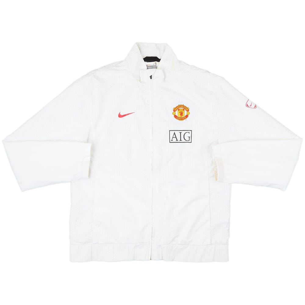 2009-10 Manchester United Nike Track Jacket - 6/10 - (L)