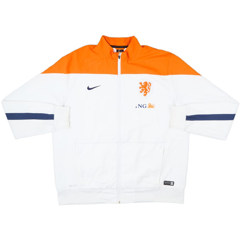 2014-15 Netherlands Nike Track Jacket - 6/10 - (XL)