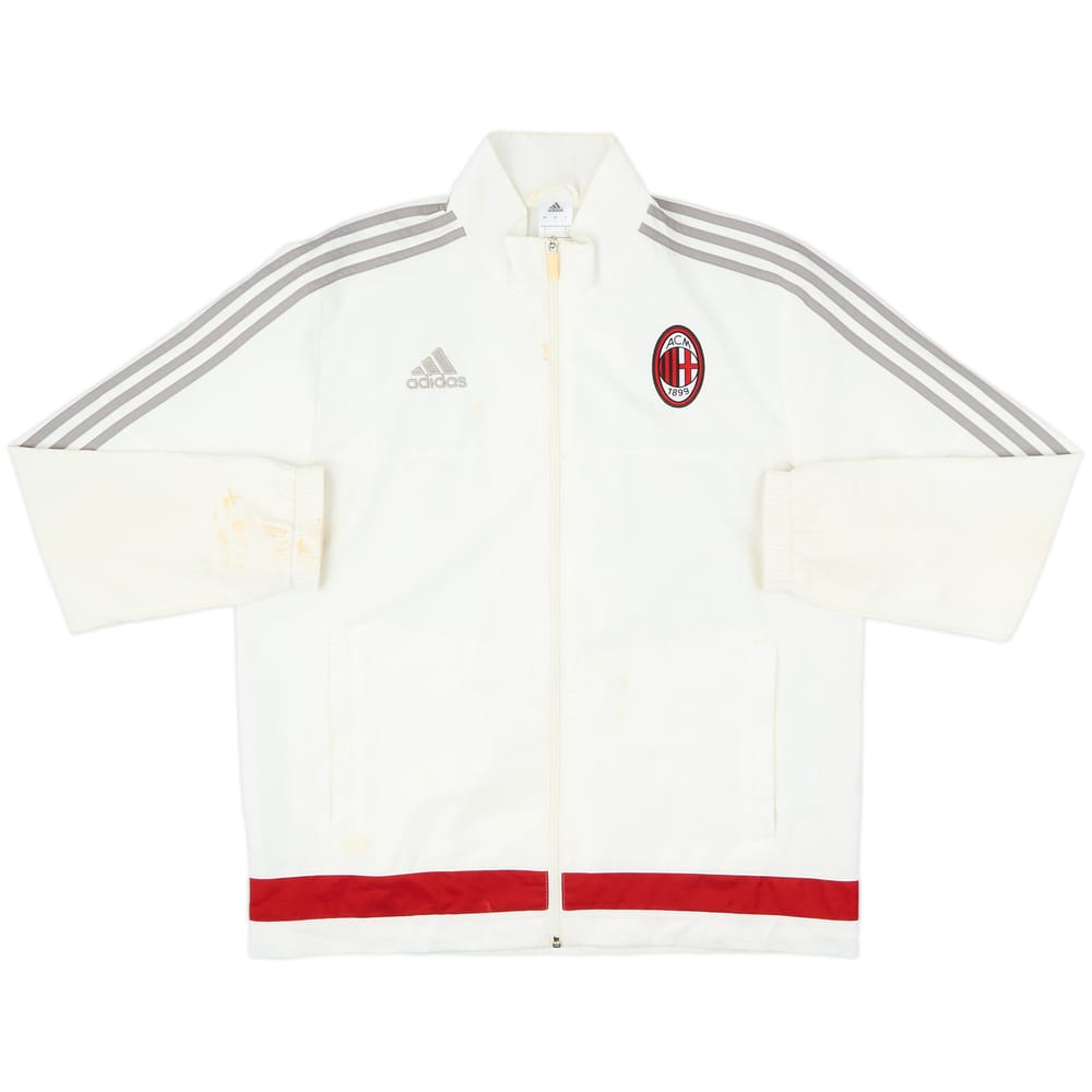 2015-16 AC Milan adidas Track Jacket - 5/10 - (L)