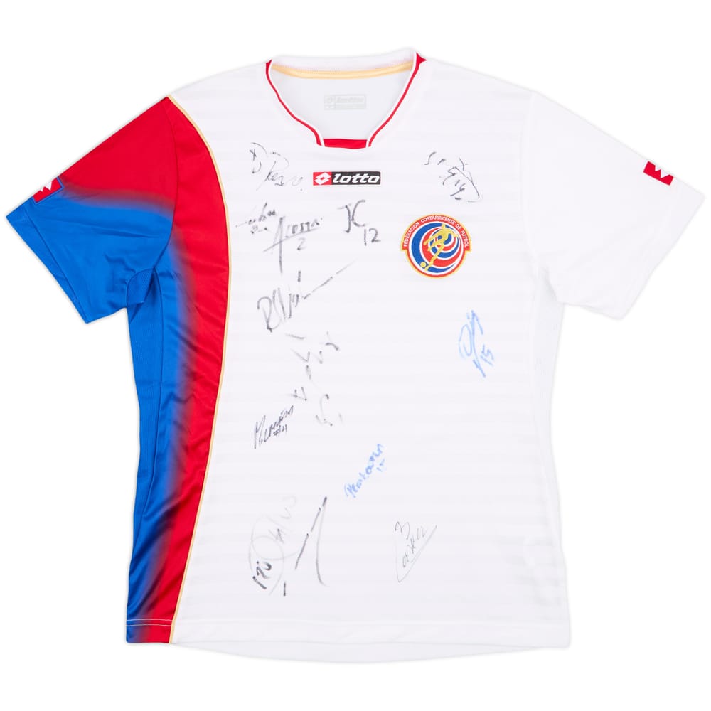 2012 Costa Rica Squad Signed Away Shirt - 7/10 - (S)
