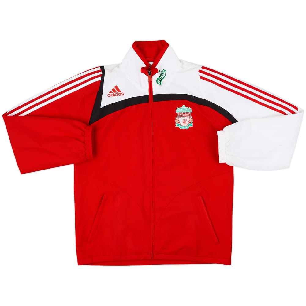2007-08 Liverpool adidas Track Jacket - 8/10 - (M)