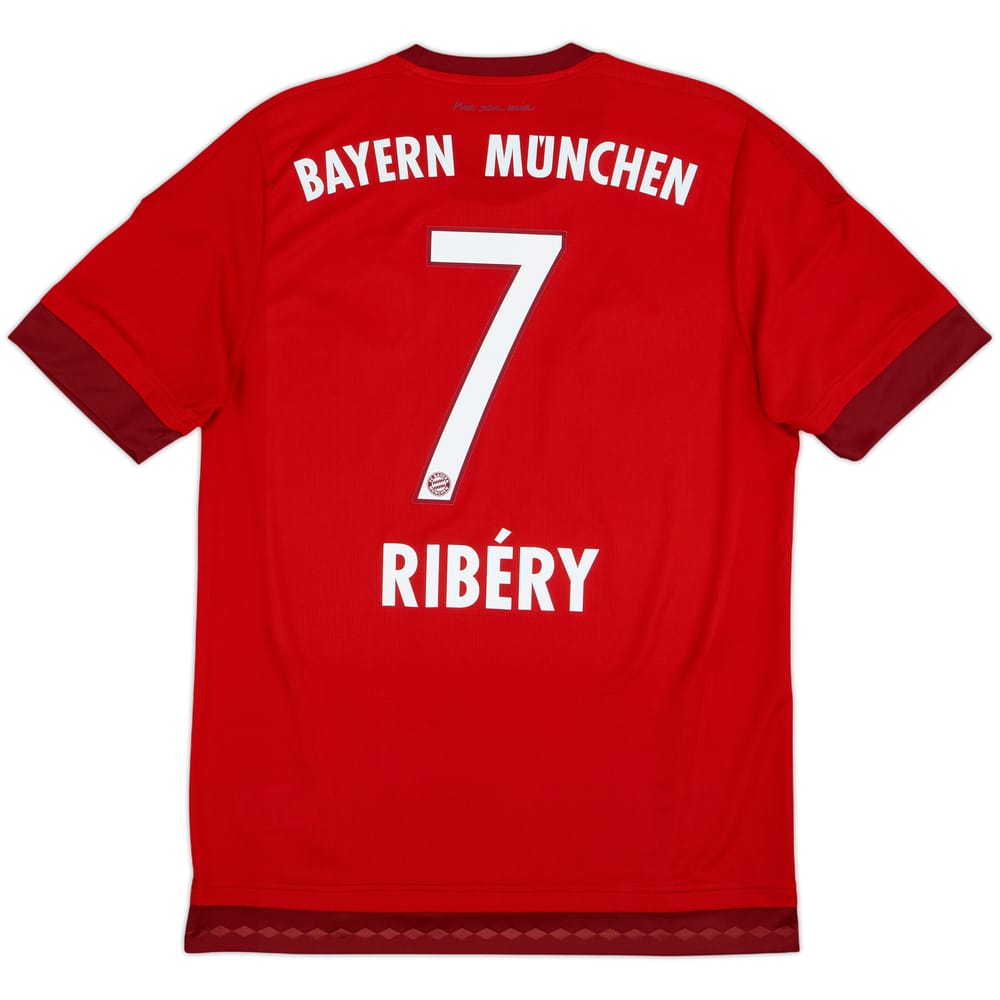 2015-16 Bayern Munich Home Shirt Ribery #7 - 10/10 - (M)