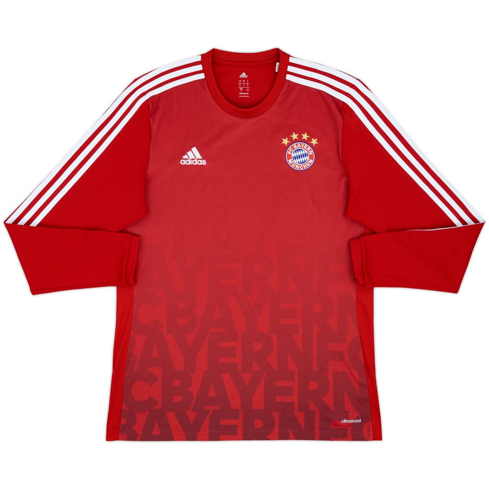2015-16 Bayern Munich adidas Sweat Top - 8/10 - (L)