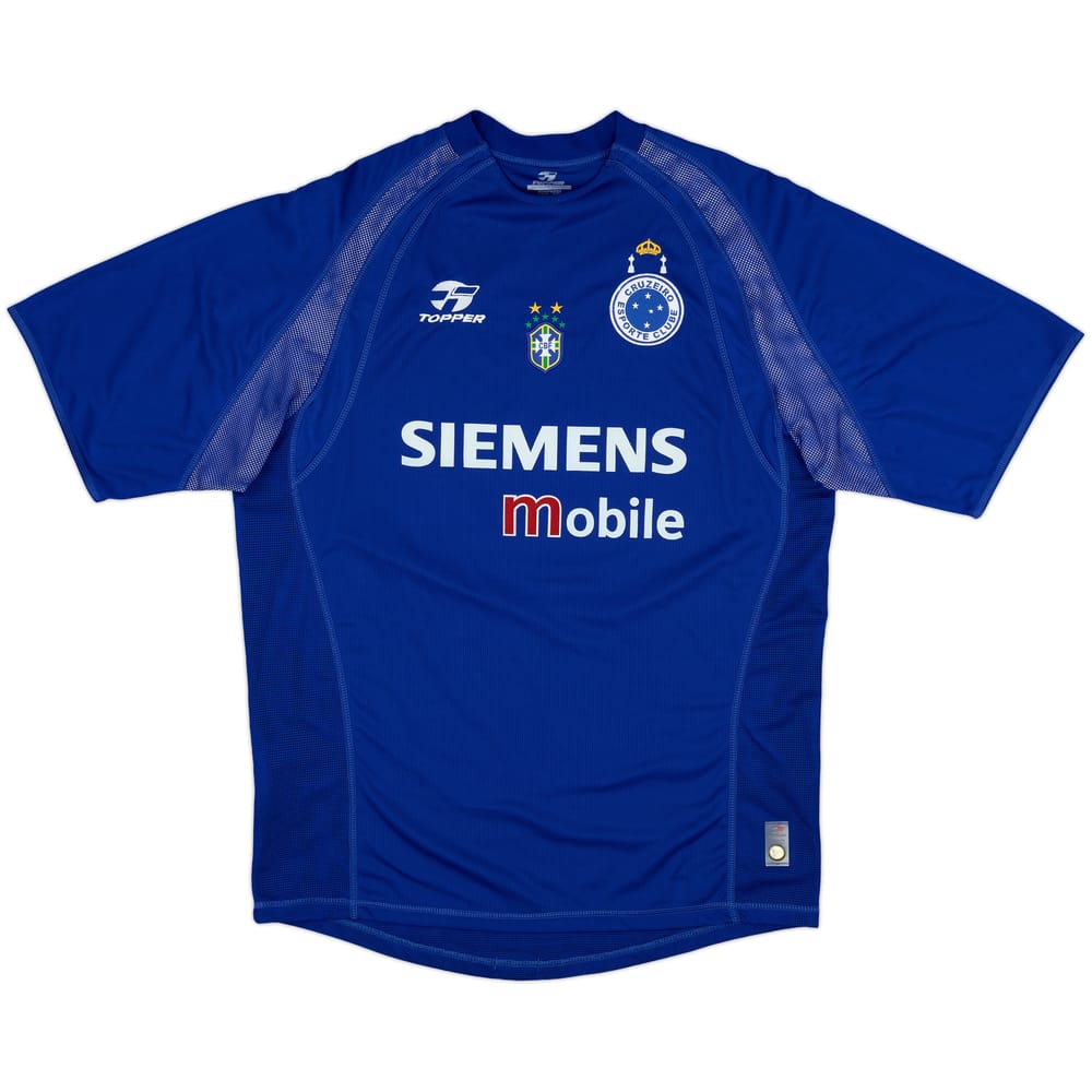 2004 Cruzeiro Home Shirt #8 - 7/10 - (XL)