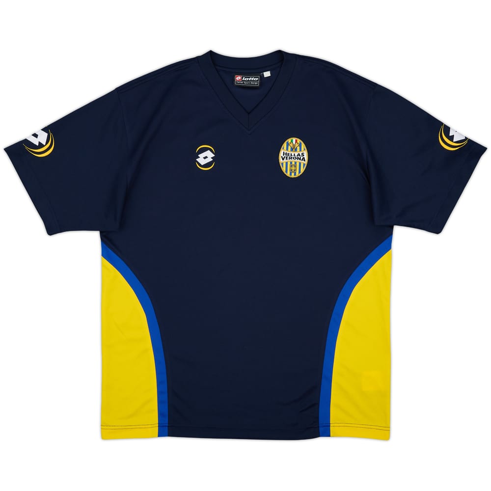 2002-03 Hellas Verona Lotto Training Shirt - 8/10 - (XL)
