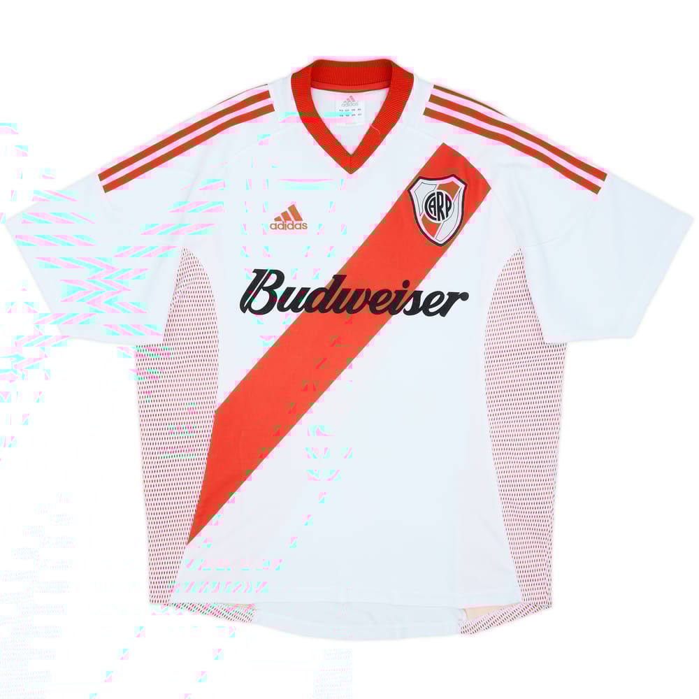 2002-03 River Plate Home Shirt - 8/10 - (L)