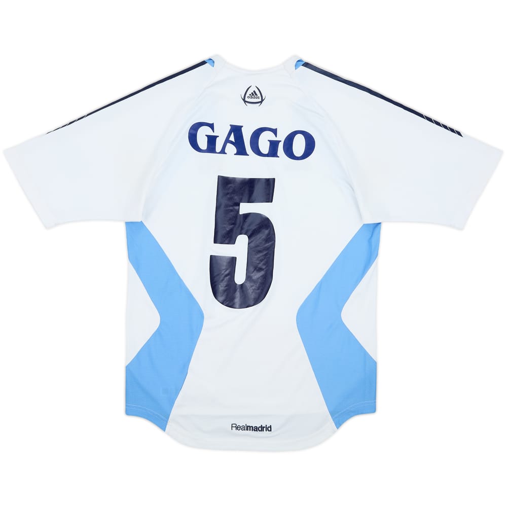 2005-06 Real Madrid adidas Training Shirt Gago #5 - 6/10 - (M)