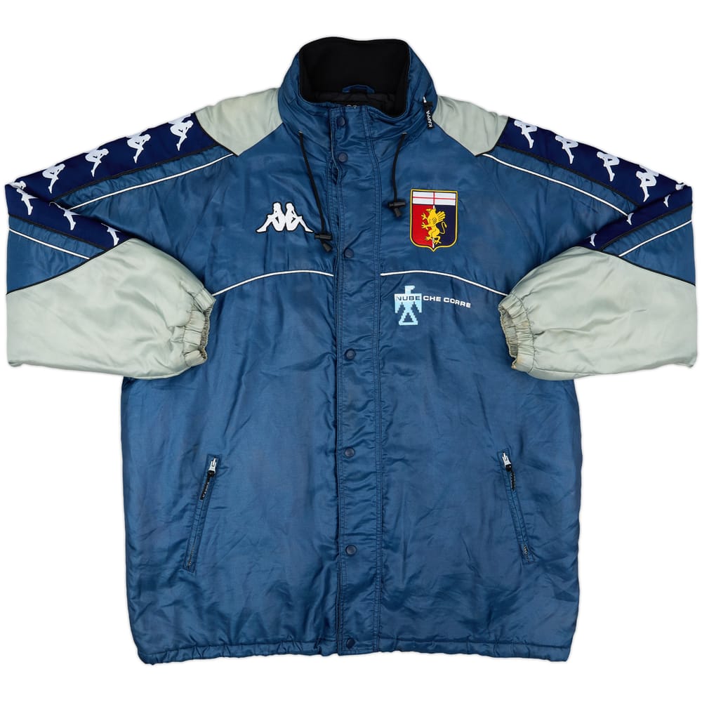 2000-01 Genoa Kappa Padded Bench Coat - 8/10 - (XXL)