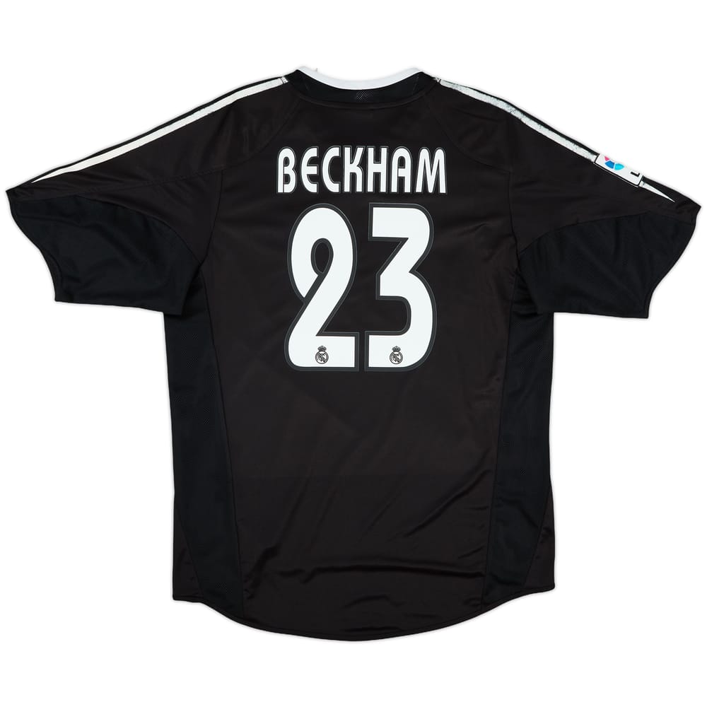 2004-05 Real Madrid Away Shirt Beckham #23 - 6/10 - (M)
