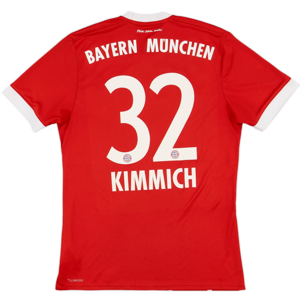2017-18 Bayern Munich Home Shirt Kimmich #32 - 9/10 - (S)