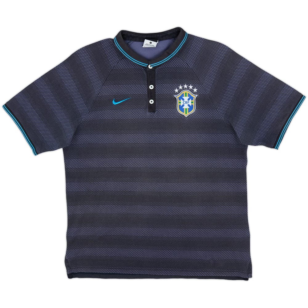 2014-15 Brazil Nike Polo Shirt - 8/10 - (L)