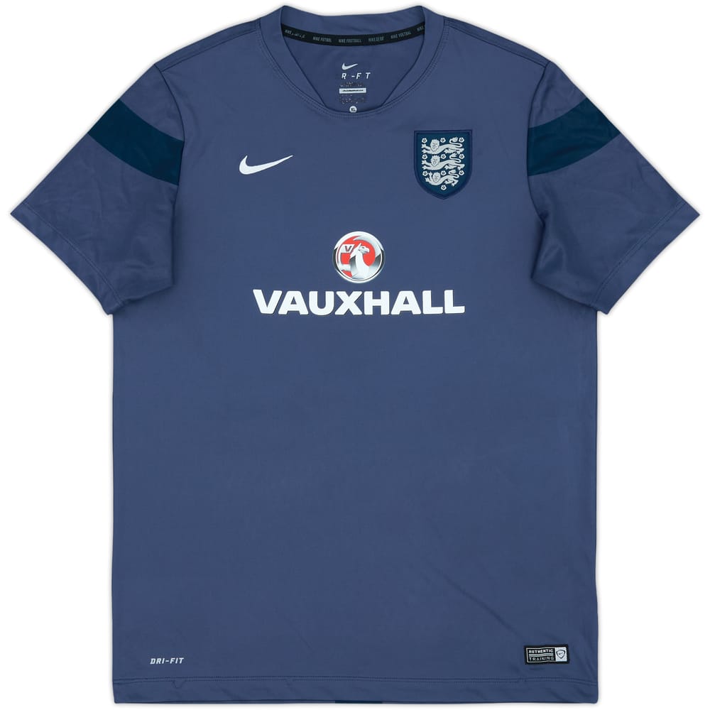 2014-15 England Nike Training Shirt - 8/10 - (XL.Boys)