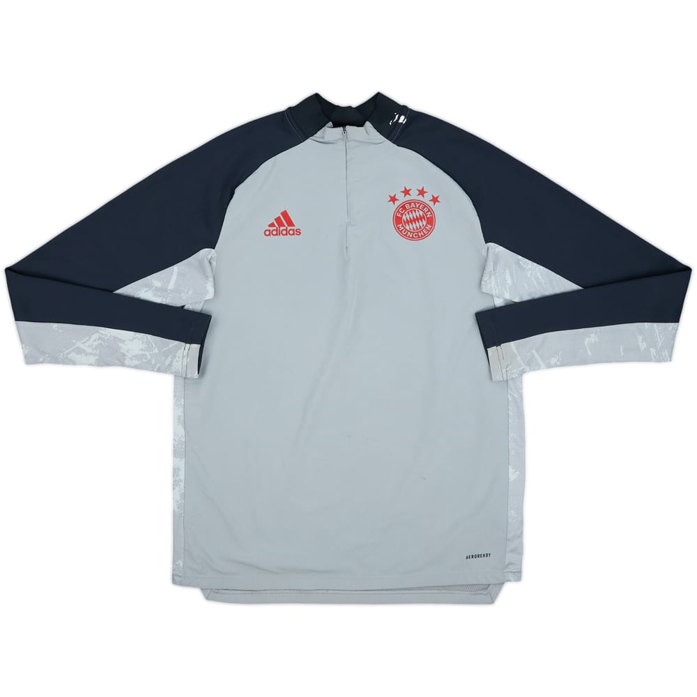 2020-21 Bayern Munich adidas 1/4 Zip Training Top - 8/10 - (M)