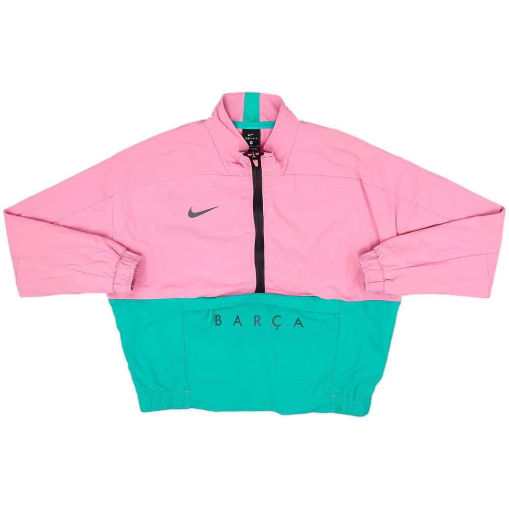 2020-21 Barcelona Nike 1/2 Zip Track Jacket - 7/10 - (Women's M)