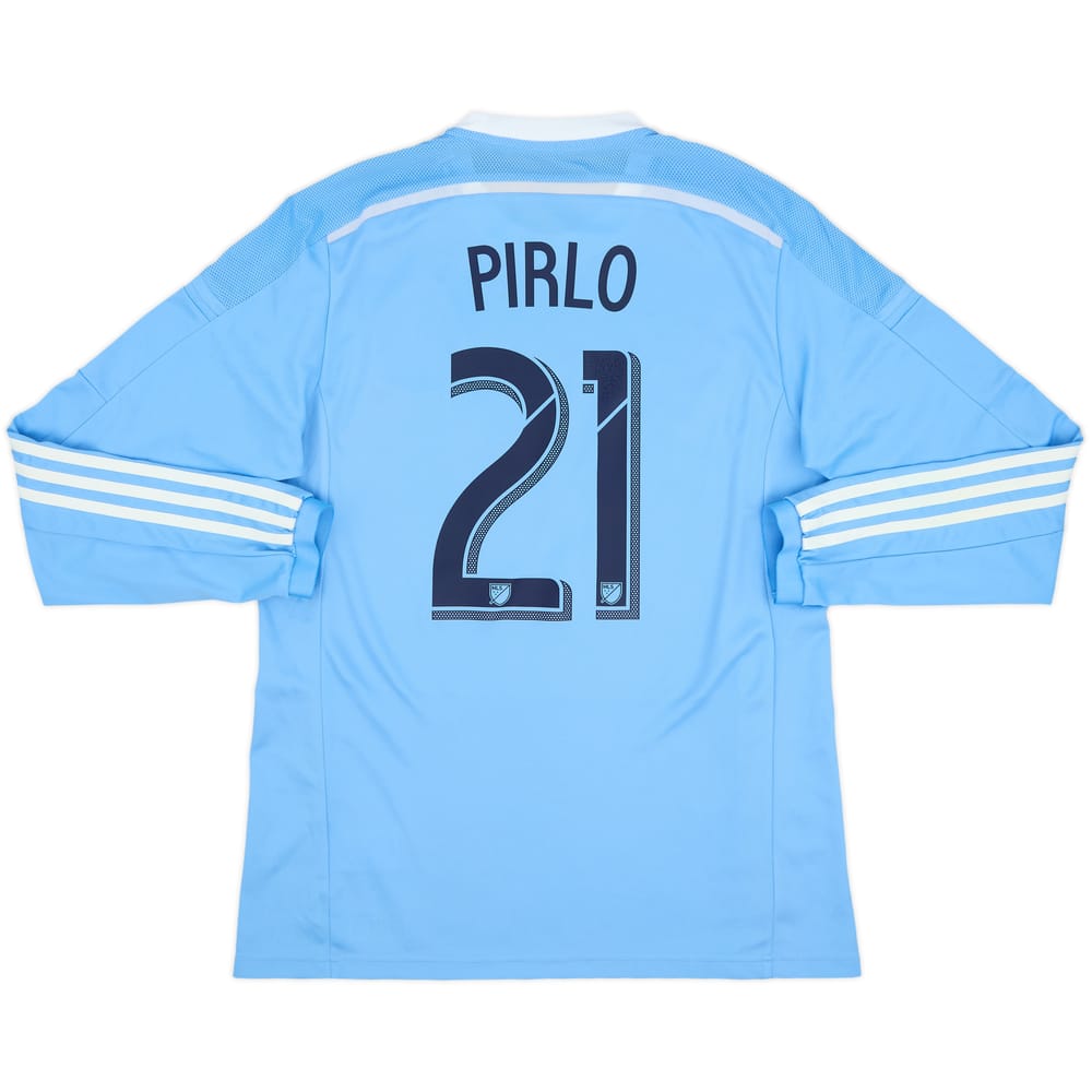 2015-16 New York City Authentic Home Pirlo #21 - 8/10 - (L)