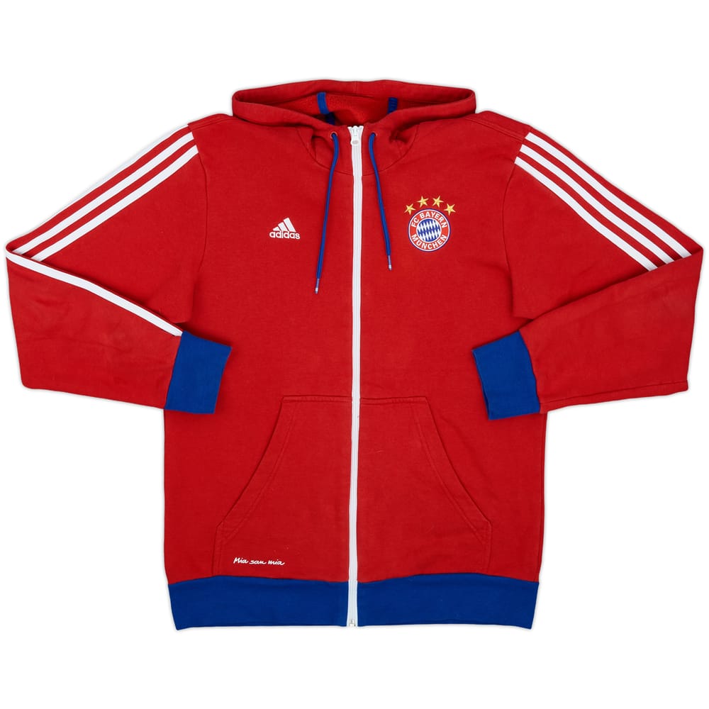 2014-15 Bayern Munich adidas Hooded Sweat Top - 8/10 - (M)