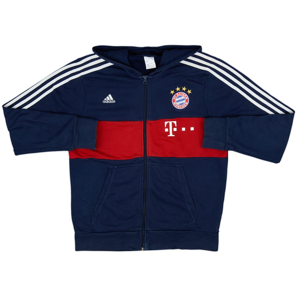 2017-18 Bayern Munich adidas Hooded Sweat Top - 7/10 - (L)