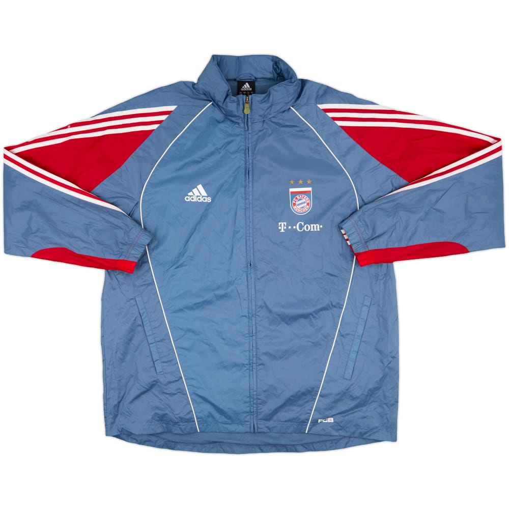 2004-05 Bayern Munich adidas Hooded Rain Jacket - 8/10 - (L/XL)