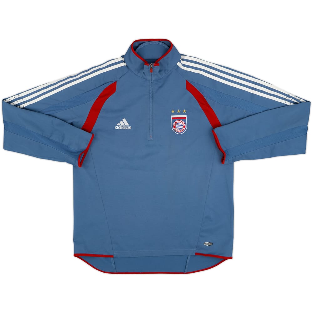 2005-06 Bayern Munich adidas 1/4 Zip Drill Top - 8/10 - (S/M)