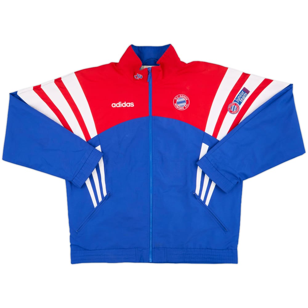 1995-96 Bayern Munich Junior Team adidas Track Jacket - 7/10 - (M/L)