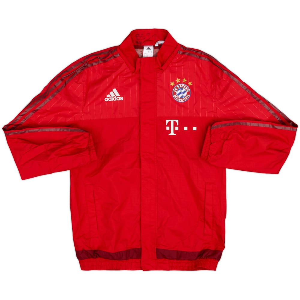 2015-16 Bayern Munich adidas Rain Jacket - 5/10 - (M)