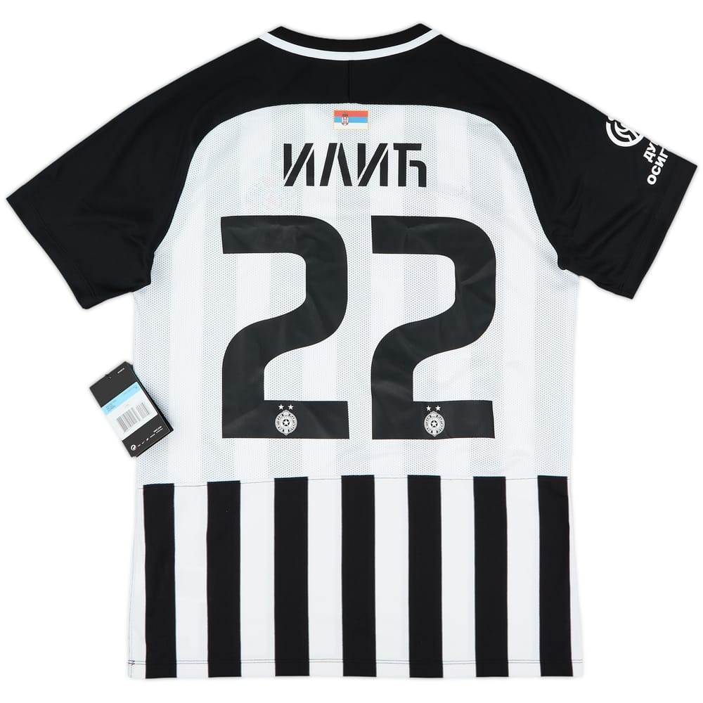2018-19 Partizan Belgrade Home Shirt Ilic #22 (M)
