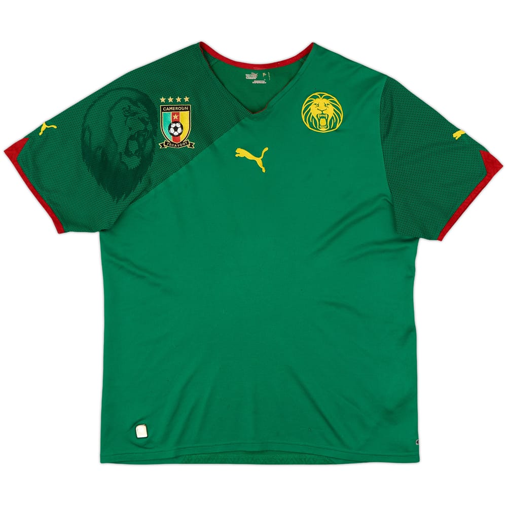 2010-11 Cameroon Home Shirt - 8/10 - (M)