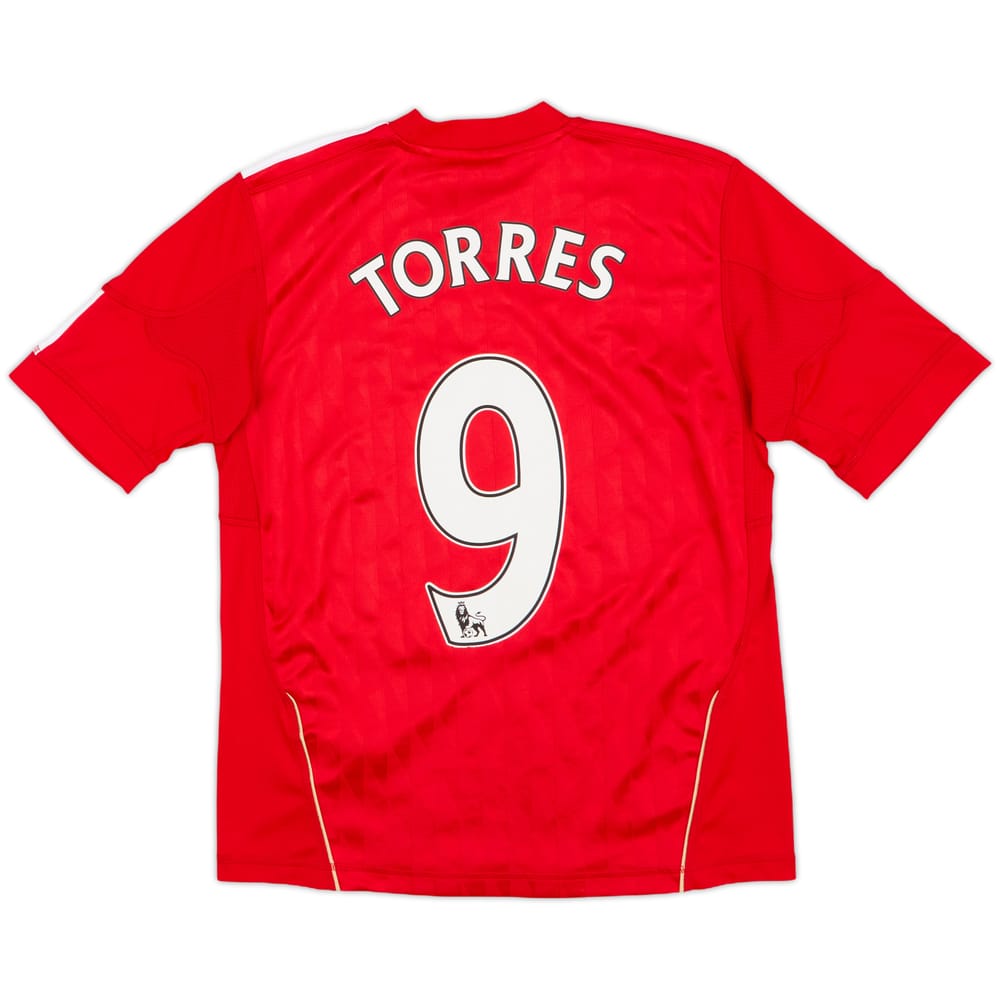 2010-12 Liverpool Home Shirt Torres #9 - 6/10 - (M.Boys)