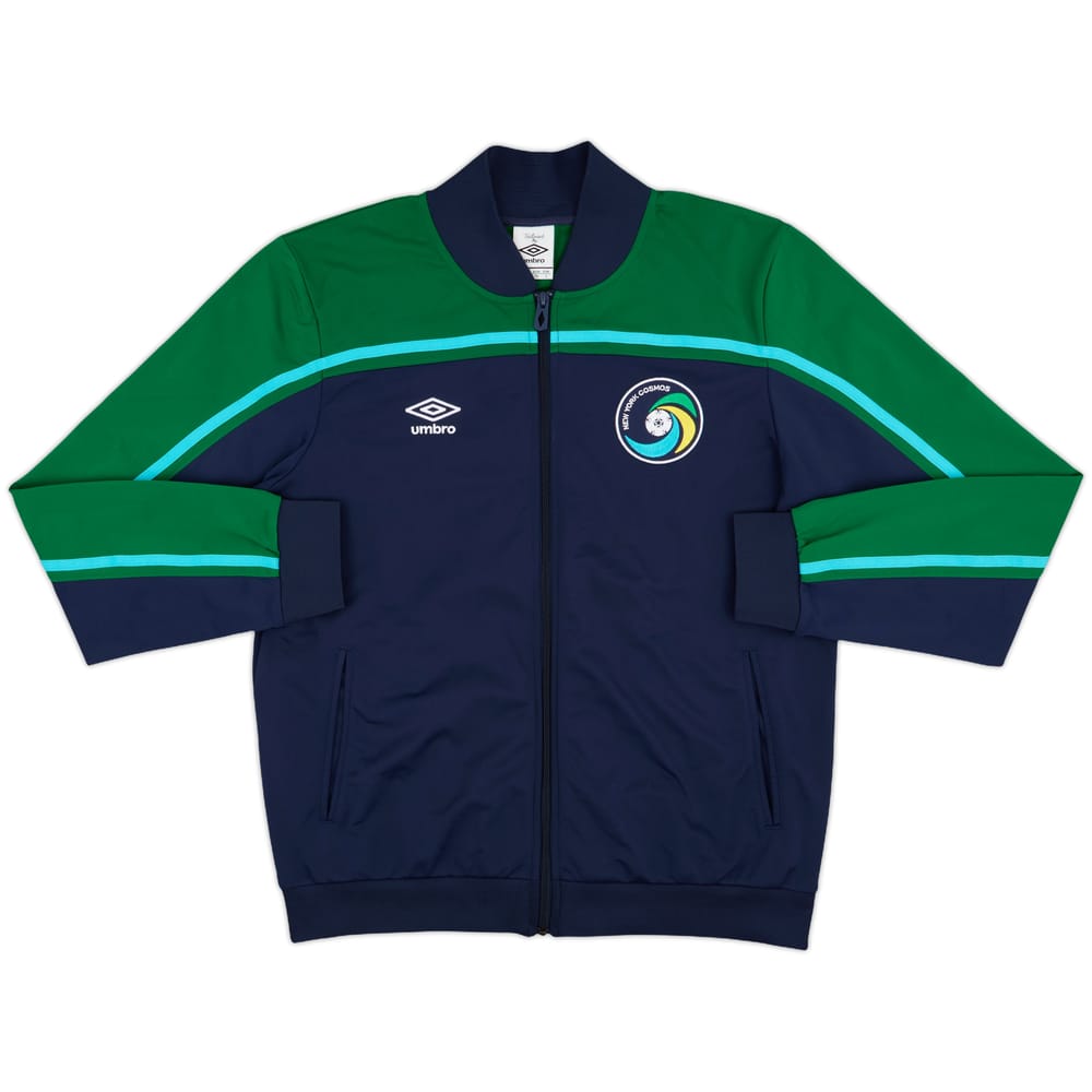 2011-12 New York Cosmos Umbro Track Jacket - 8/10 - (L)