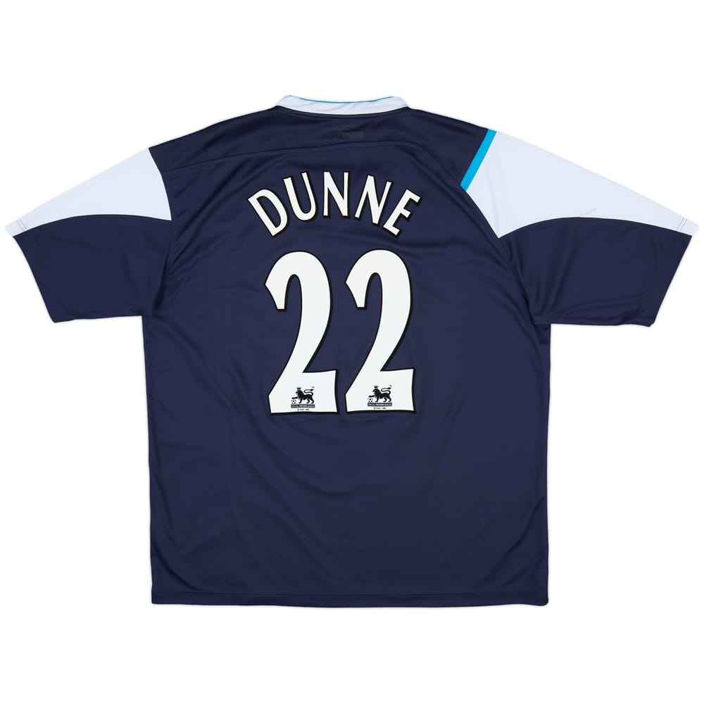 2005-06 Manchester City Away Shirt Dunne #22 - 7/10 - (XL)