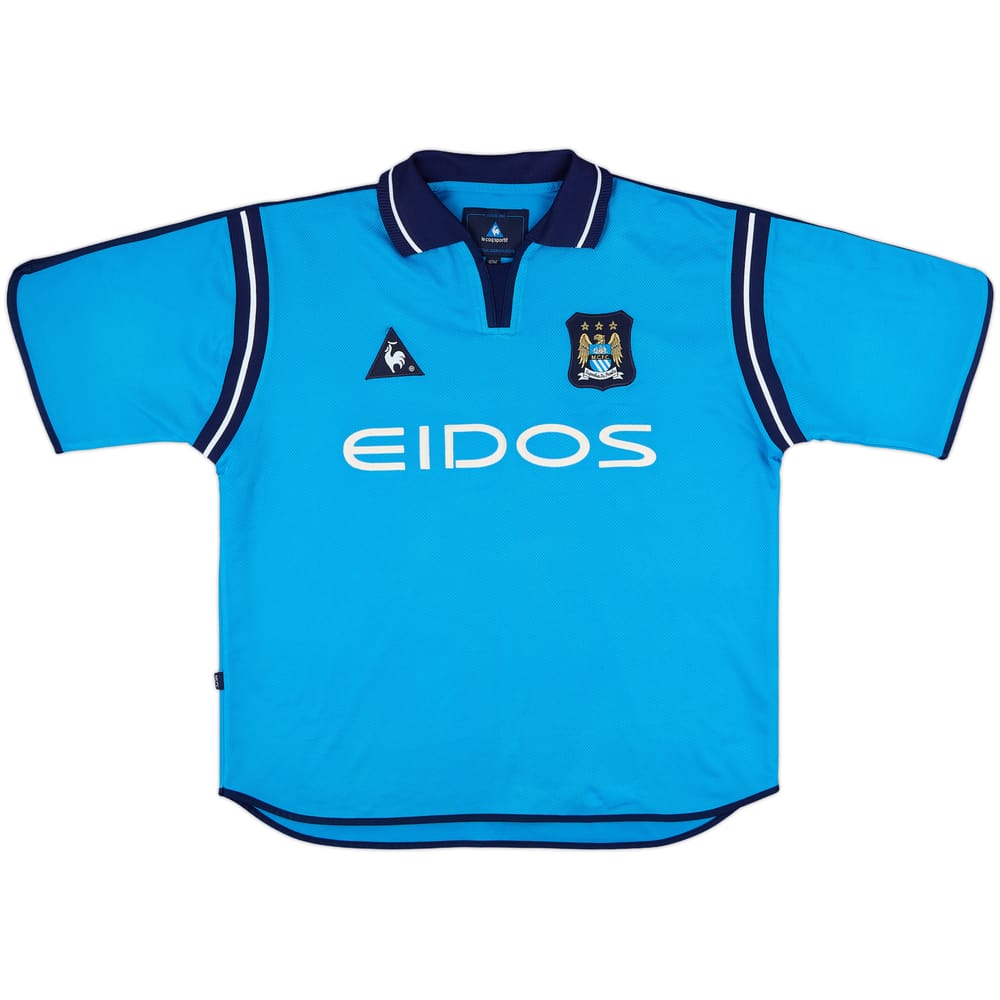 2001-02 Manchester City Home Shirt - 9/10 - (L)