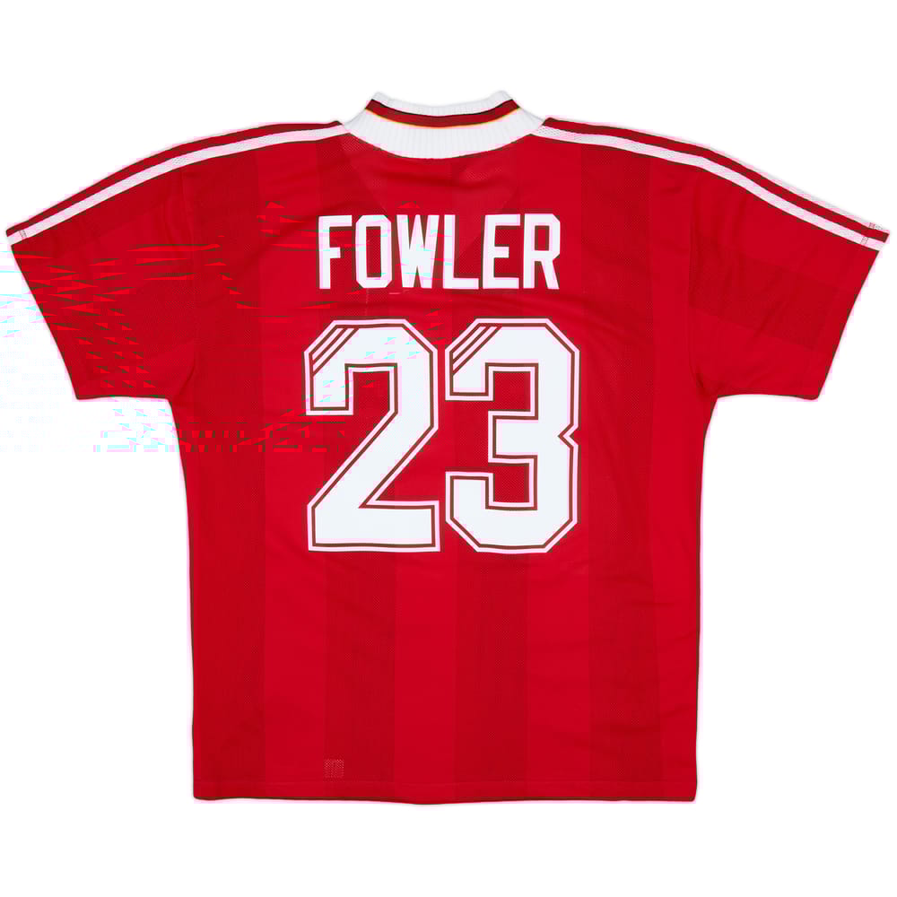 1995-96 Liverpool Home Shirt Fowler #23 - 10/10 - (L)