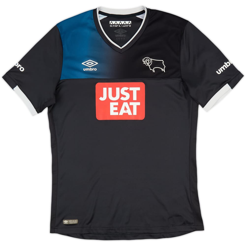 2016-17 Derby County Away Shirt - 8/10 - (M)